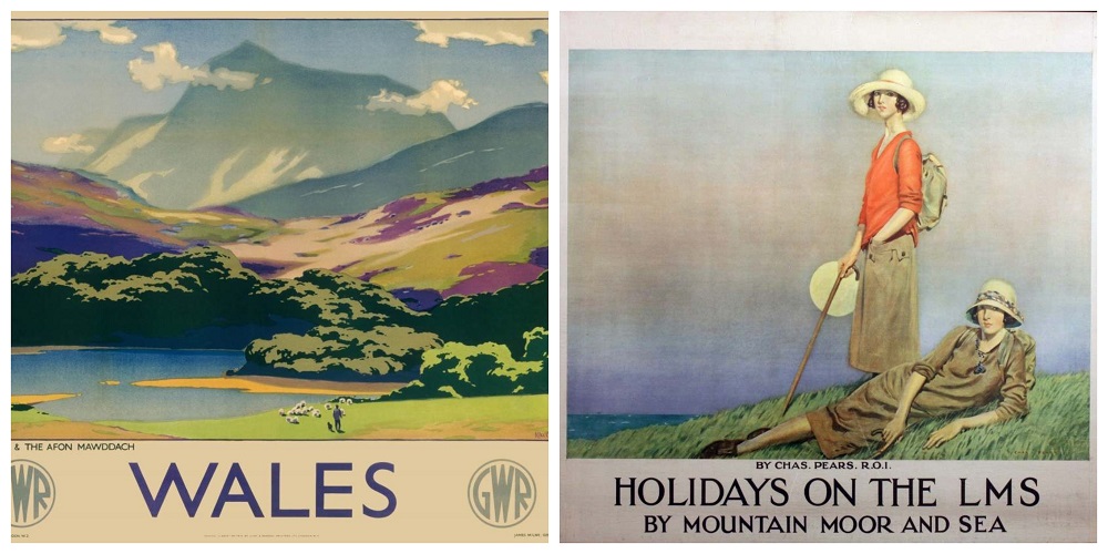 Simfonije braon i zelene: Prelepi britanski turistički posteri iz predratnog perioda