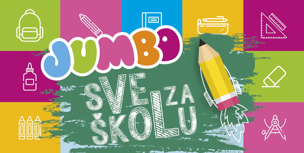 City letnja preporuka #36: Kancelarijski i školski pribor u Super Vero i Jumbo prodajnim objektima