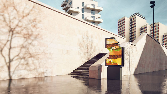 McDonald's iznenadio Parižane neobično dizajniranim uličnim reklamama