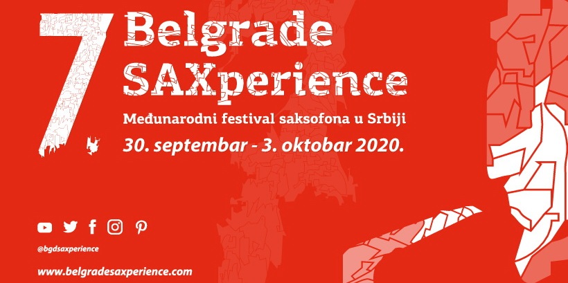 Sedmi međunarodni festival saksofona – Belgrade SAXperience 2020