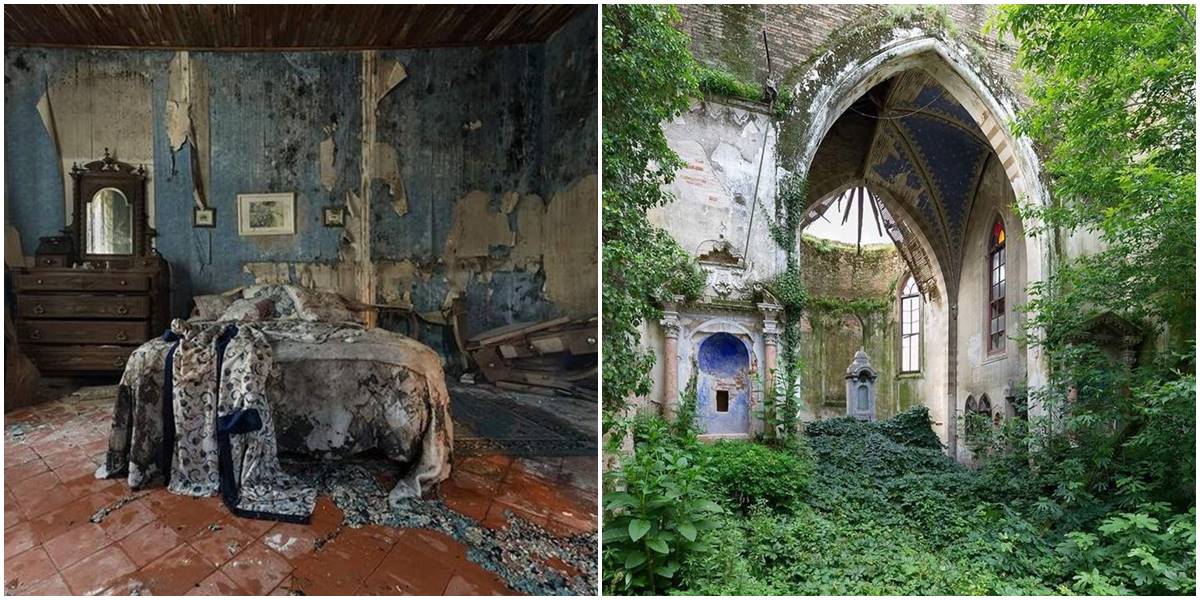 Lepote stare Evrope na neverovatnim slikama napuštenih građevina