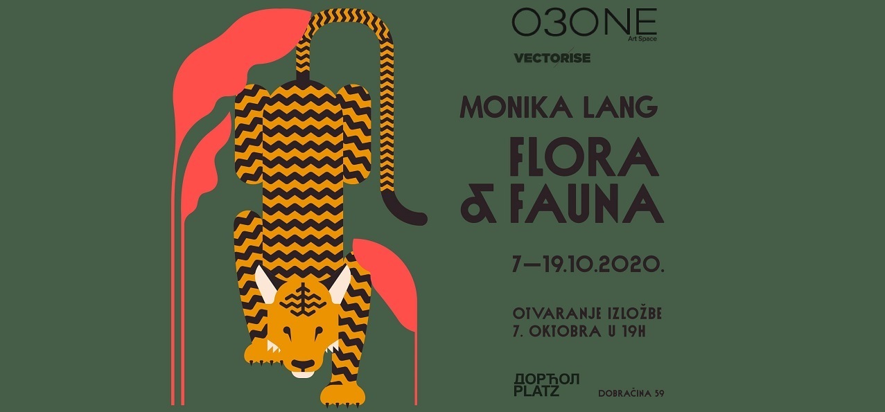 Nova izložba u galeriji O3ONE – Monika Lang „Flora & Fauna“