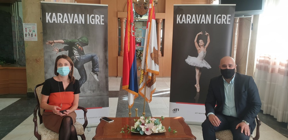 Karavan igre počeo u Kragujevcu, Jagodini i Gornjem Milanovcu