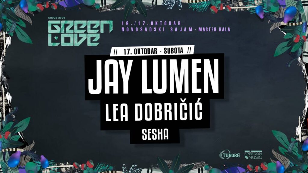 Rebekah i Jay Lumen na Green Love festivalu 16. i 17. oktobra