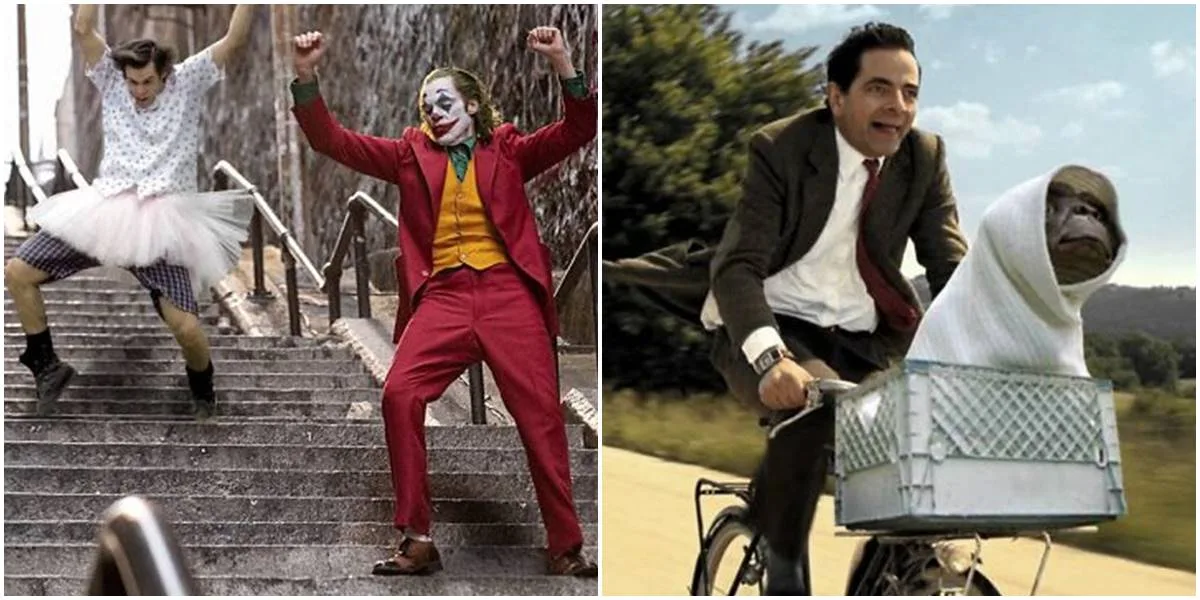 Zabavne kombinacije scena i likova iz različitih filmova