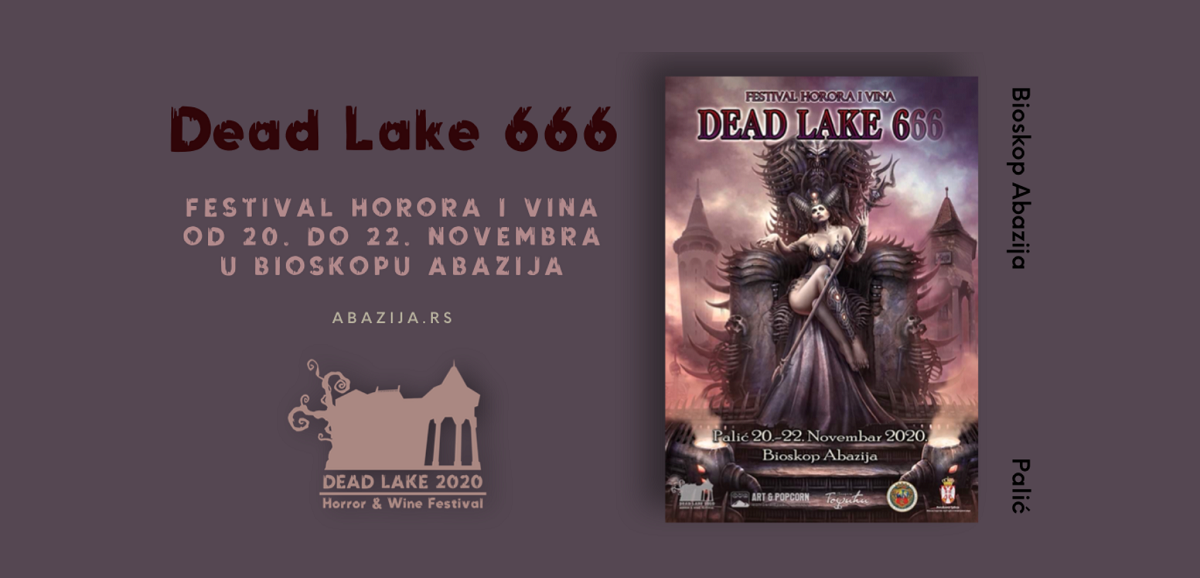 6. Dead Lake Festival horora i vina od 20. do 22. novembra u bioskopu Abazija