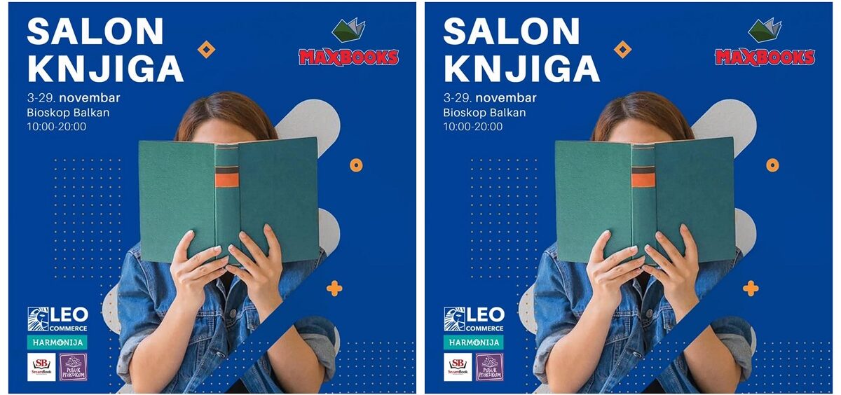 Prvi Salon knjiga od 3. do 29. novembra u Bioskopu Balkan