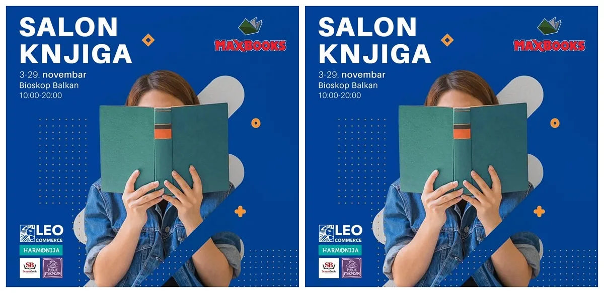 Prvi Salon knjiga od 3. do 29. novembra u Bioskopu Balkan