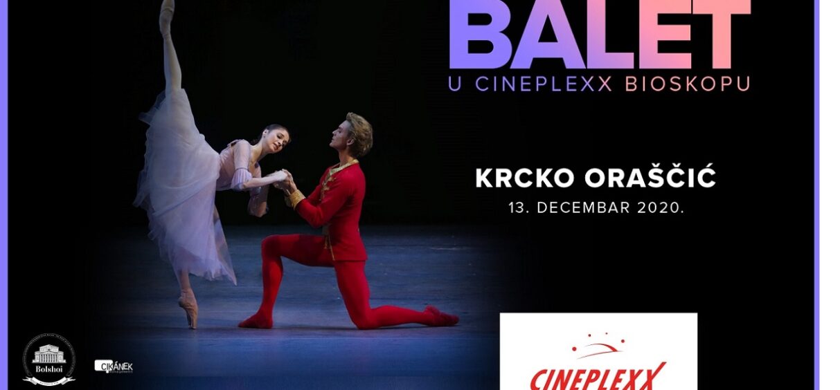 Čarolija baletskog klasika „Krcko Oraščić“ 13. decembra u Cineplexx bioskopu