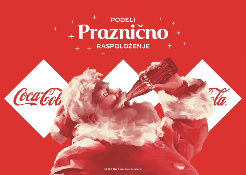 Coca-Cola nas podseća da vreme darivanja stiže, a ove godine, najlepši poklon si ti!