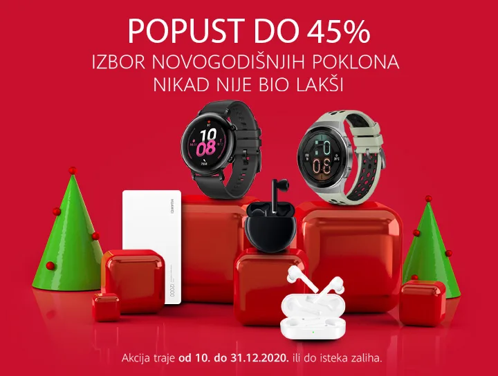 Novogodišnje čarolije uz Huawei uređaje