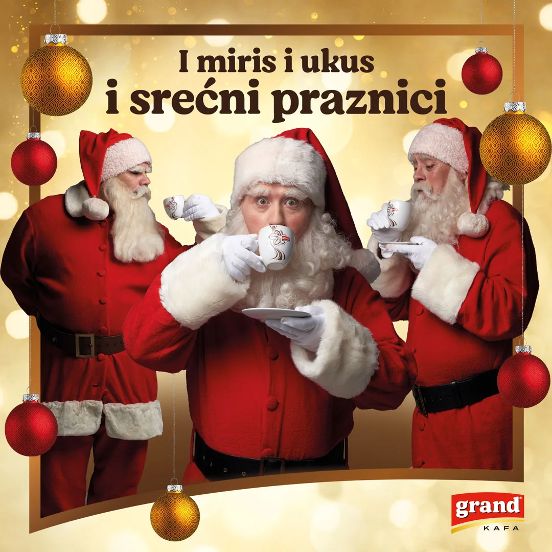 Grand kafa: I miris i ukus i srećni praznici