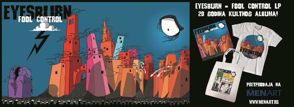 Kultni album grupe Eyesburn „Fool Control“ prvi put na vinilu