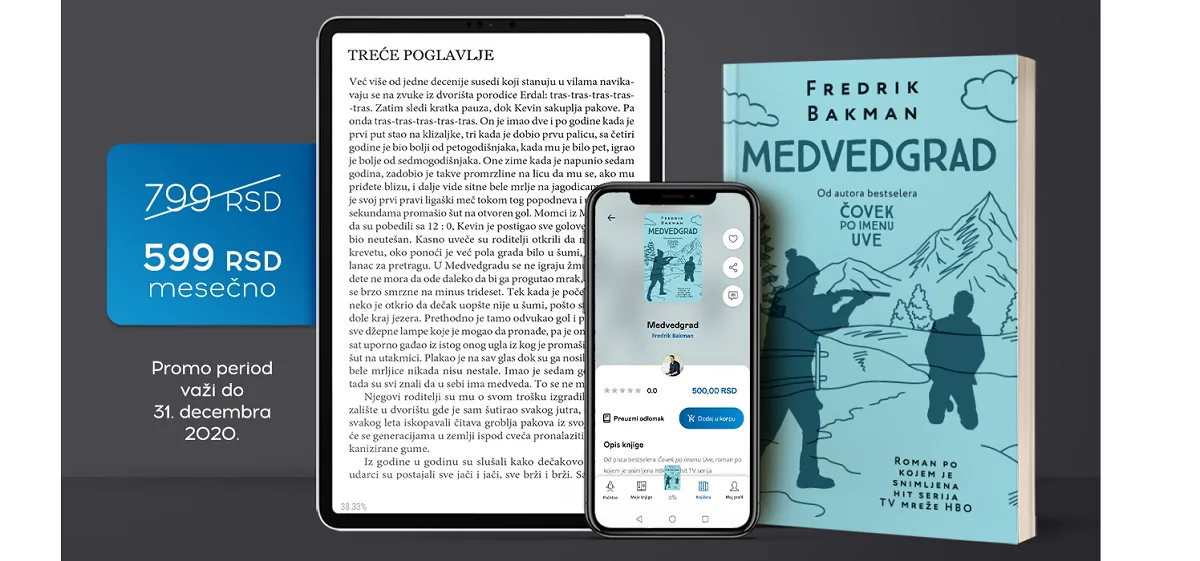 Jedinstvena aplikacija za čitanje elektronskih knjiga - eDen Books