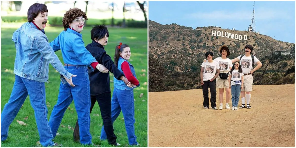 Devojka putuje Amerikom sa svojom fotošopiranom „porodicom“ na zabavnim slikama