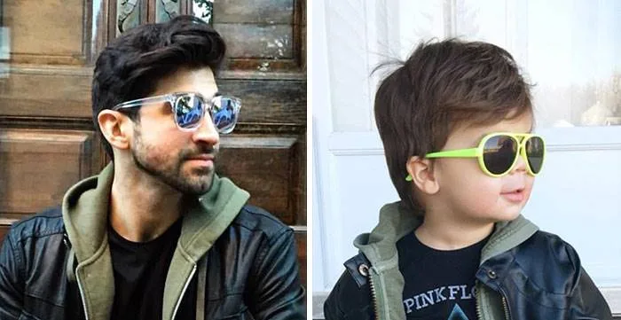 Dečkić imitira svog ujaka manekena na nikad zabavnijim fotkama