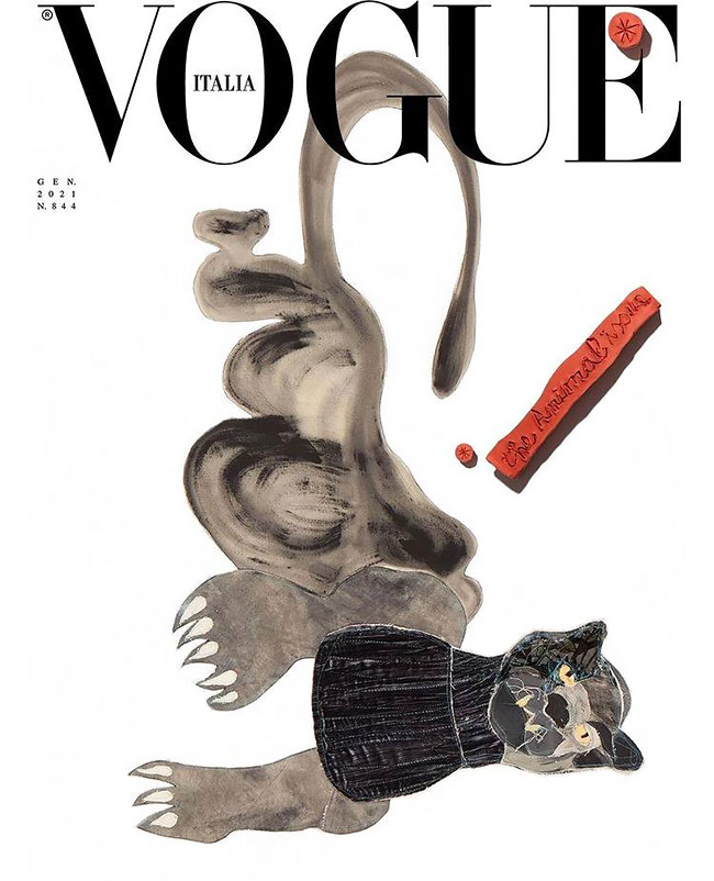 Italijanski Vogue je svoj novi broj posvetio životinjama