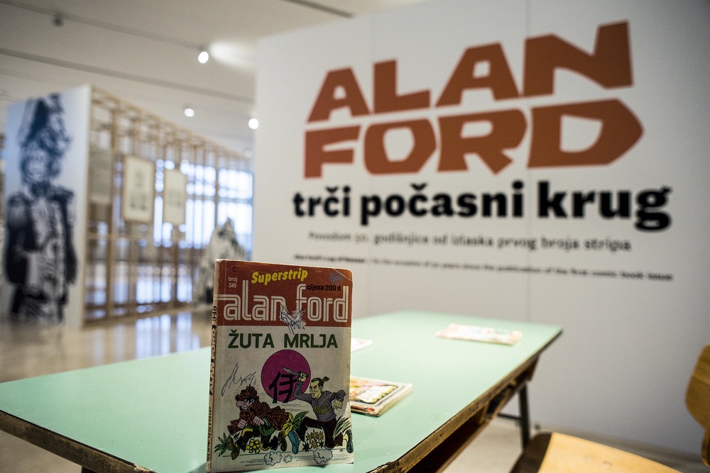 Onlajn razgovor povodom gostujuće izložbe „Alan Ford trči počasni krug”