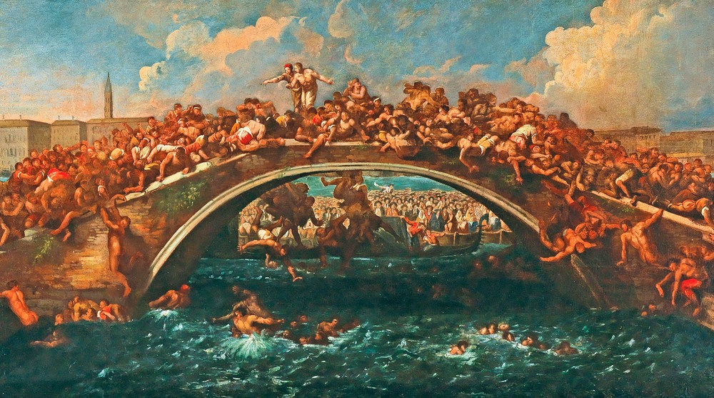 Mostovi Venecije su nekada bili mesta sukoba bandi