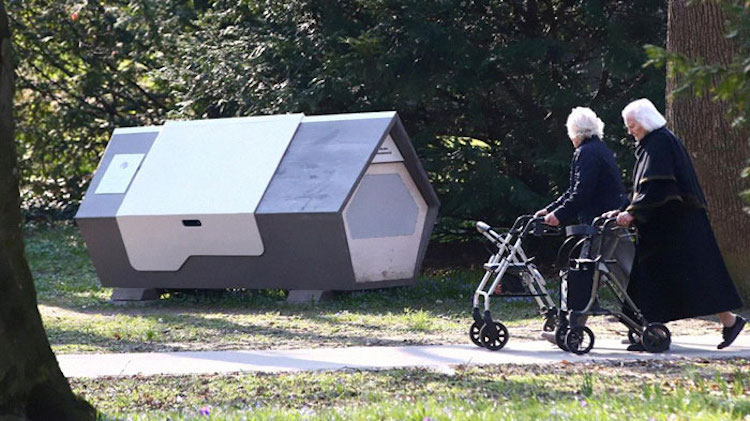Nemački grad je pronašao moderan način da beskućnicima omogući spavanje u toplom