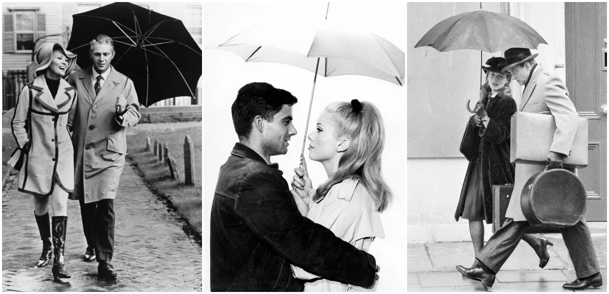 Kišobran kao šik detalj - i na filmu i u životu