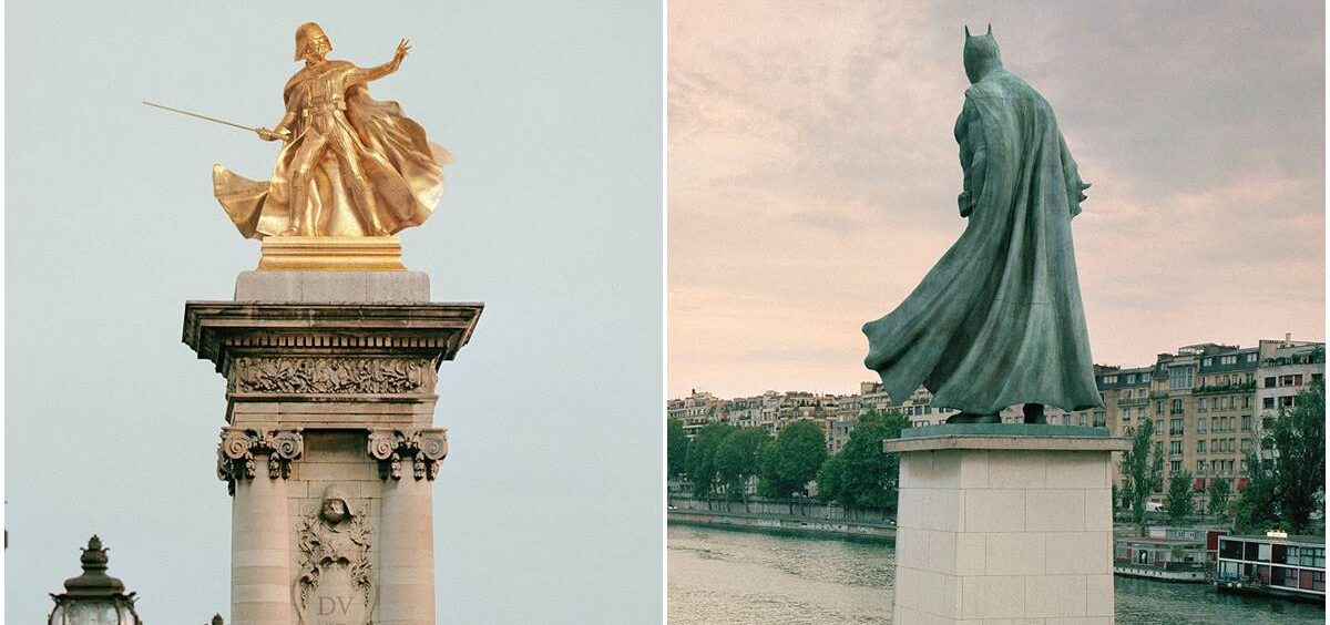 Junaci popularne kulture su dobili svoje spomenike u Parizu