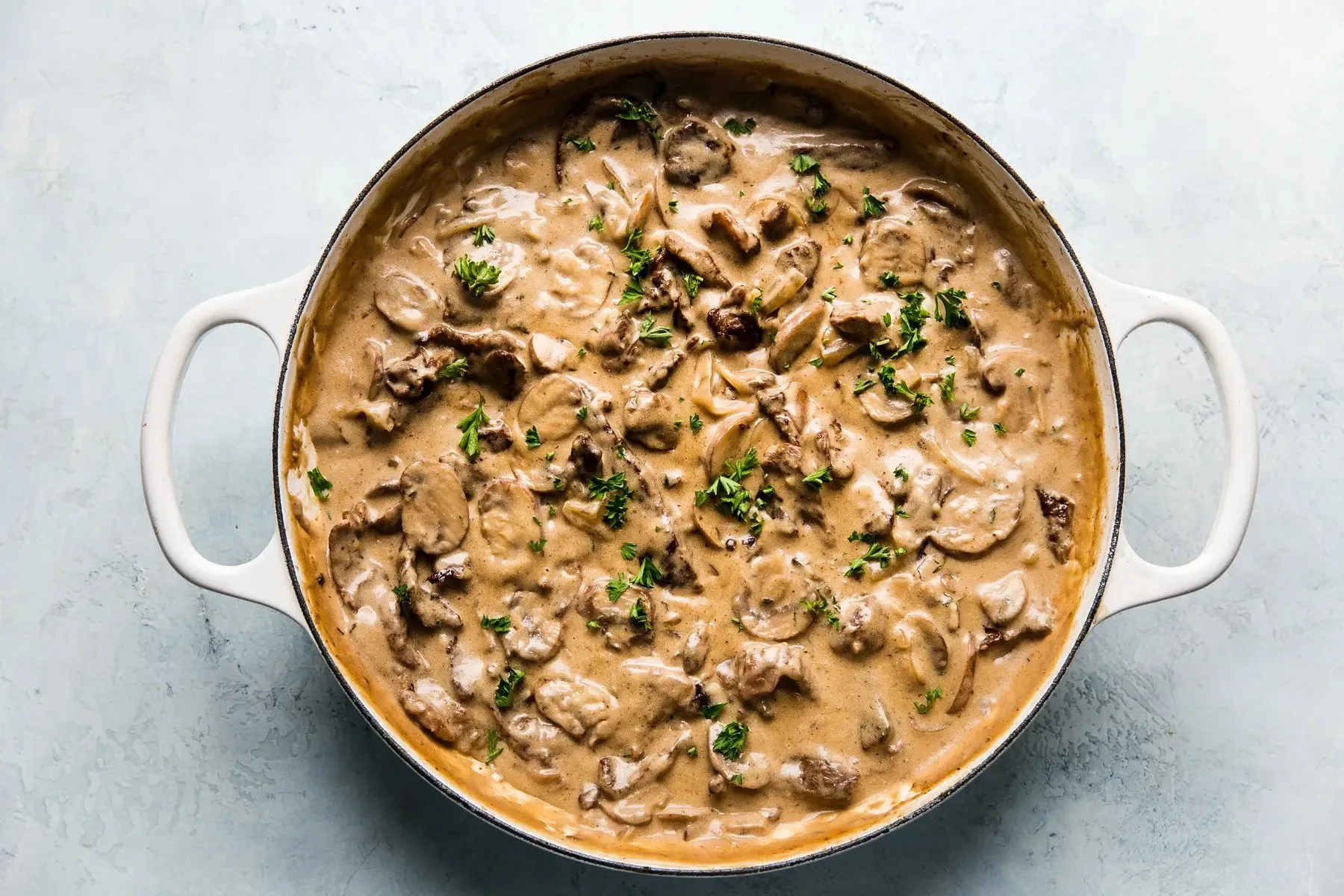 Brza govedina Stroganov