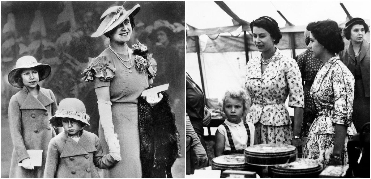 Kraljica Elizabeta i princeza Margaret u identičnim odevnim kombinacijama
