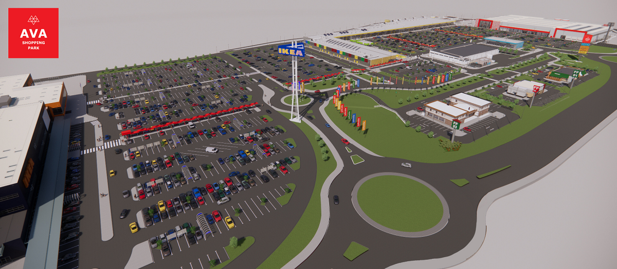 IKEA započela gradnju trgovačkog centra AVA Shopping Park, otvaranje planirano za proleće 2022. godine