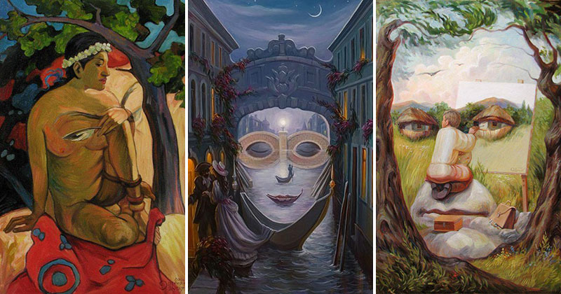 Nadrealni portreti ovog ukrajinskog umetnika će vas impresionirati