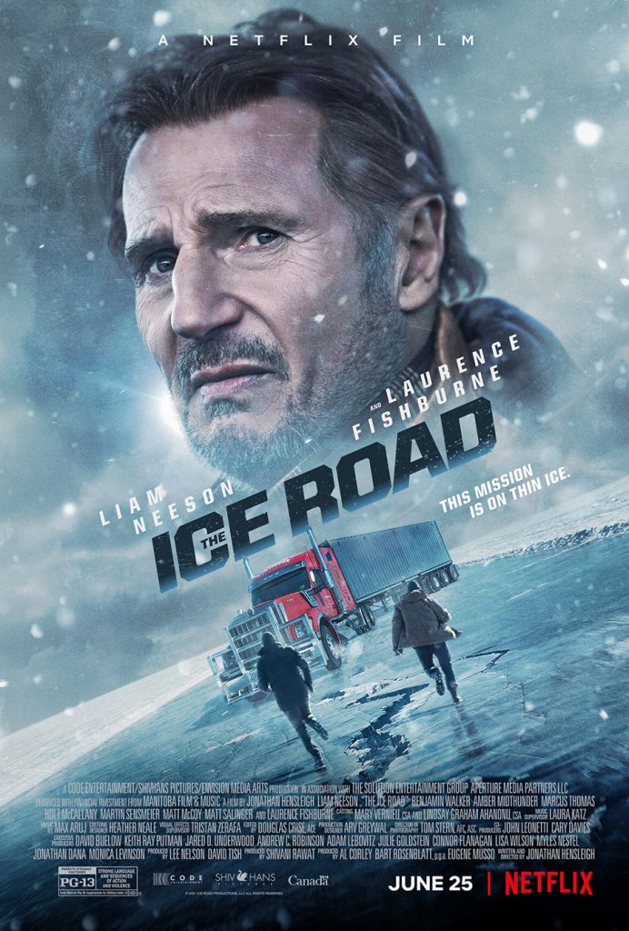 Lijam Nison pokušava da spasi zatrpane rudare u filmu „The Ice Road“