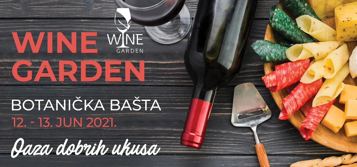 Treći Wine Garden u Botaničkoj bašti 12. i 13. juna