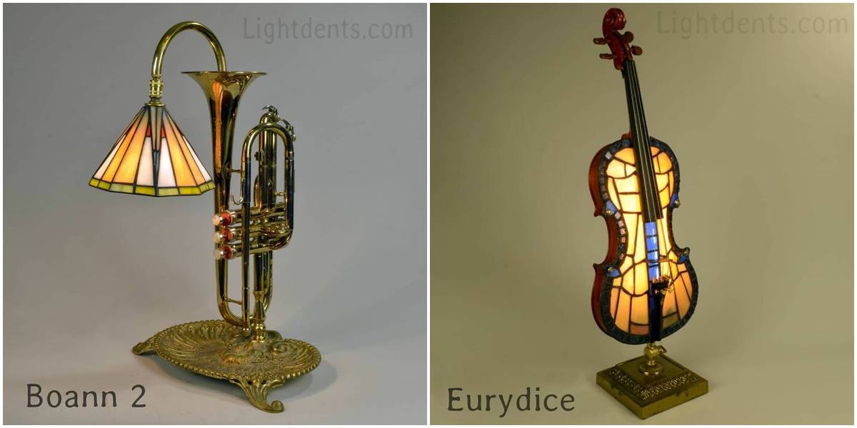 Umetnik transformiše stare instrumente u fenomenalne lampe