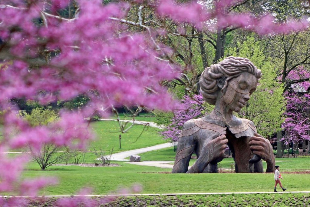 Veličanstvene skulpture inspirisane ljudima i drvećem ukrasile su jednu botaničku baštu