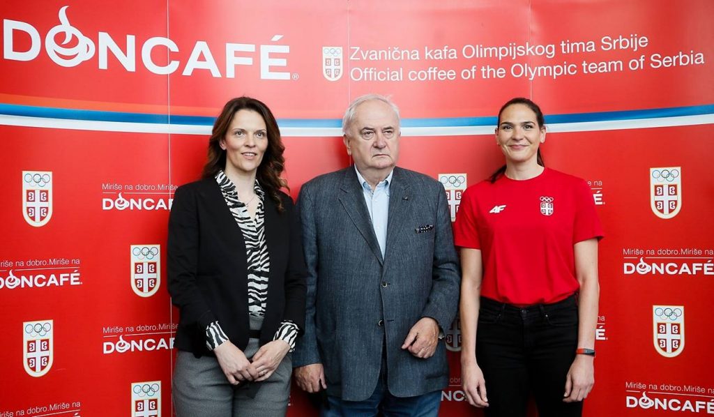 Olimpijski komitet Srbije i Doncafé organizovali druženje sa srpskim olimpijcima na putu za Tokio