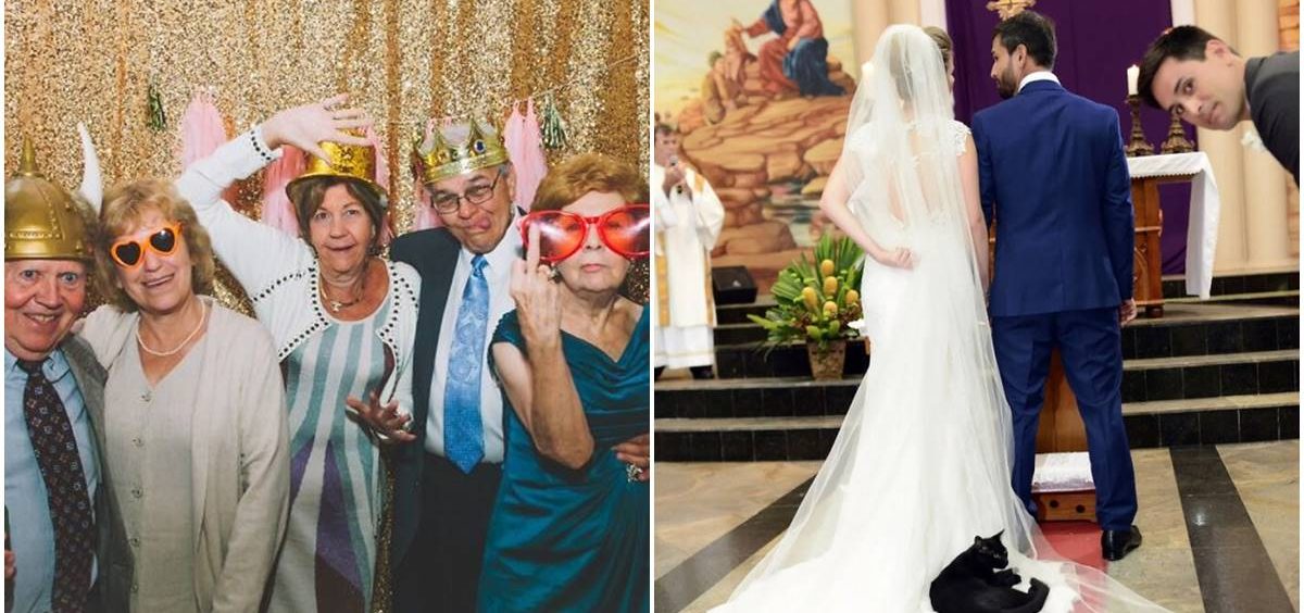 Smešni momenti sa venčanja zabeleženi na fotografijama