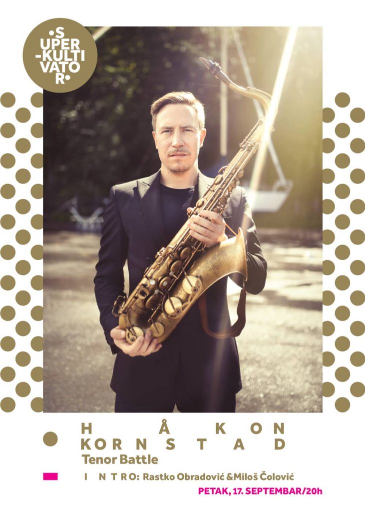 Saksofonista Hokon Kornstad nastupa na jedinstvenom događaju Super-kultivator