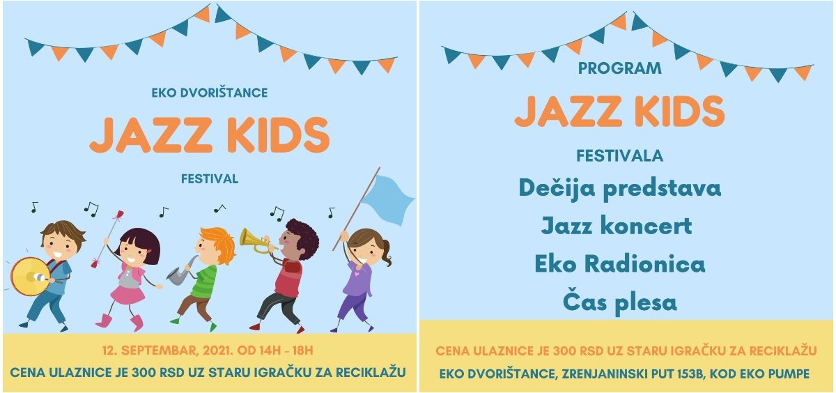 Prvi Jazz kids festival 12. 9. od 14h