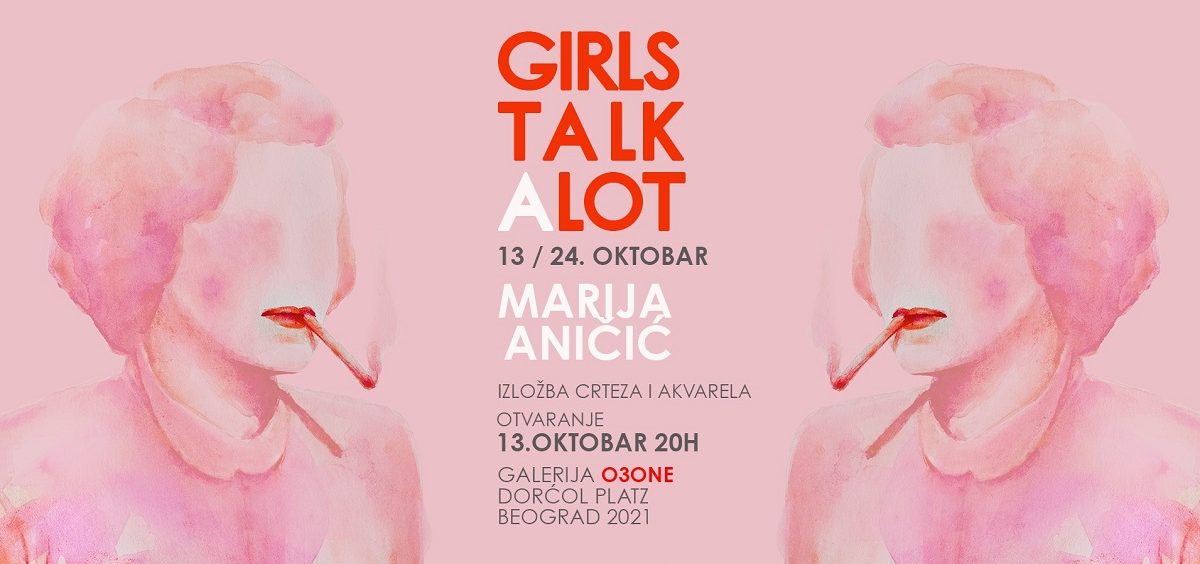 Izložba „Girls Talk (a Lot)” Marije Aničić u Galeriji O3ONE