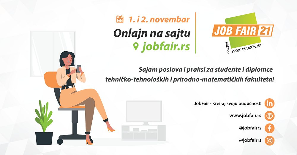 Sajam poslova i praksi „JobFair ─ Kreiraj svoju budućnost!”