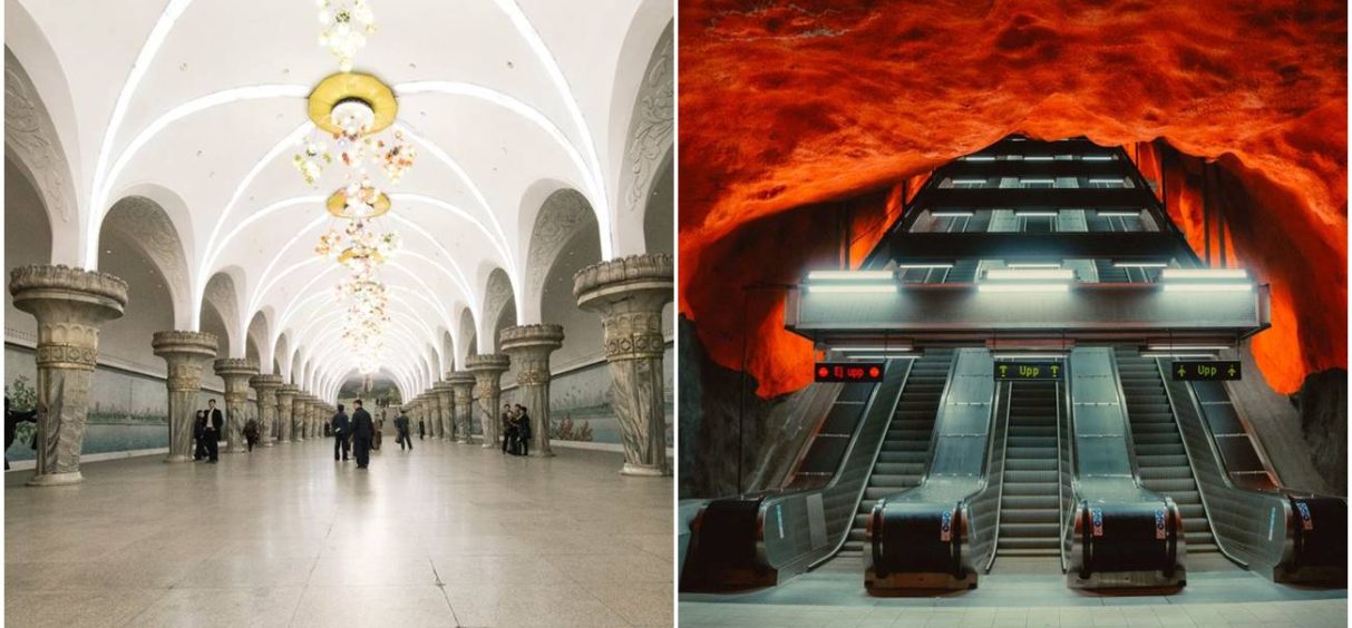 10 najlepših stanica podzemne železnice na svetu
