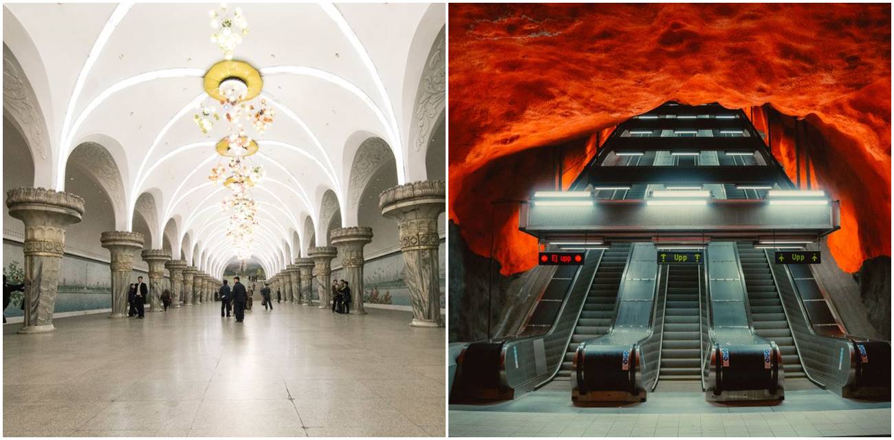 10 najlepših stanica podzemne železnice na svetu