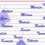 Domaće pesme posvećene ženskim imenima