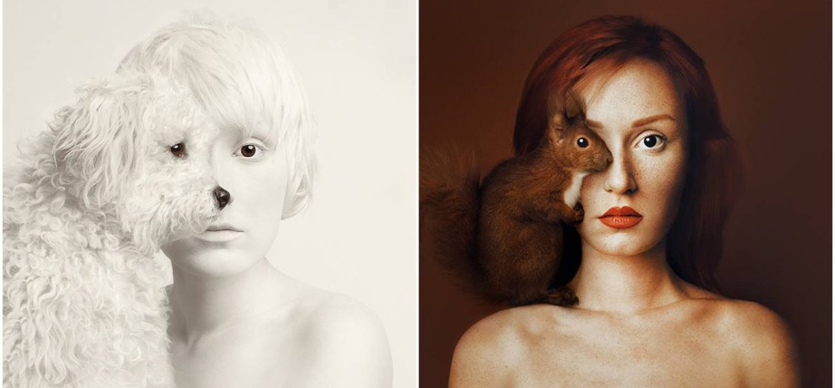 Mađarska umetnica pravi maštovite autoportrete sa životinjama
