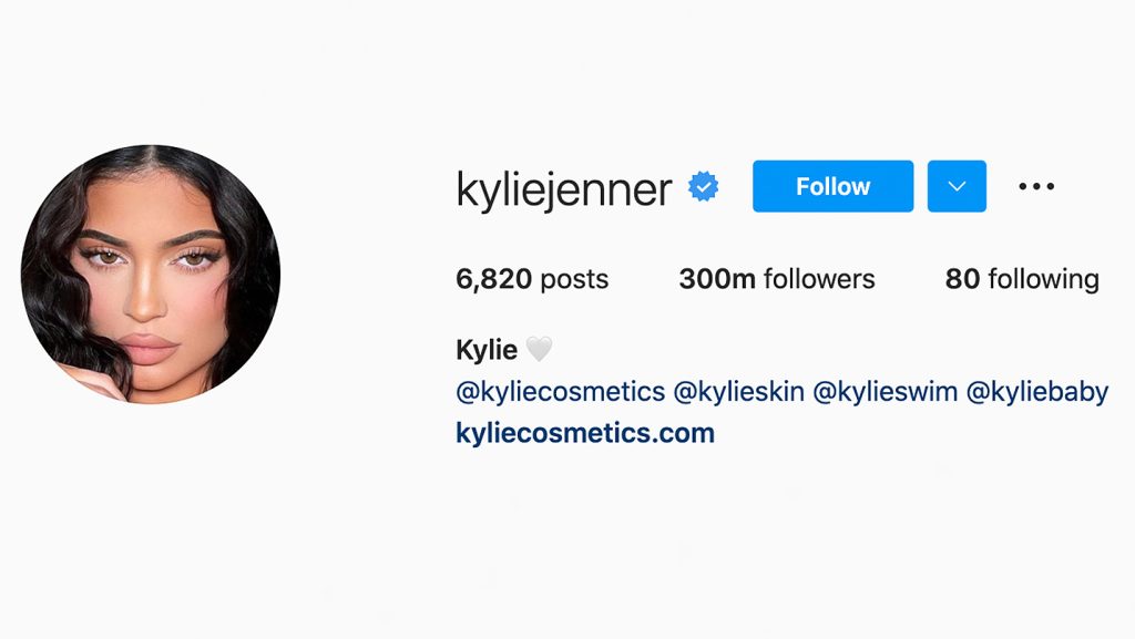 Kajli Džener je prva žena sa više od 300 miliona pratilaca na Instagramu