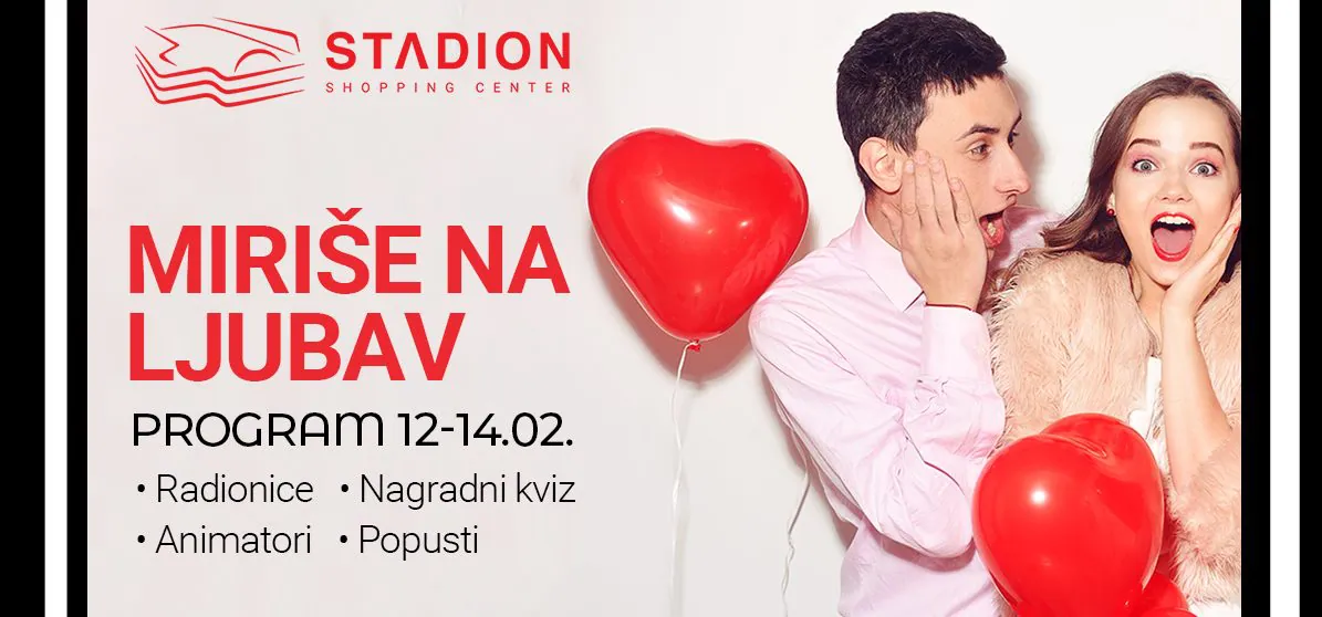 Miriše na ljubav - obeležavanje Dana zaljubljenih u SC Stadion