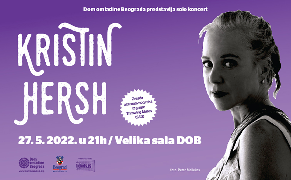 Koncert Kristin Herš u Domu omladine Beograda