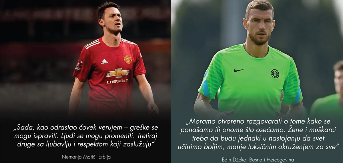 Svetski poznati fudbaleri u kampanji UN Women protiv nasilja nad ženama