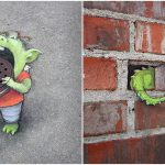 Crteži kredom ovog uličnog umetnika će vam izmamiti osmeh na lice