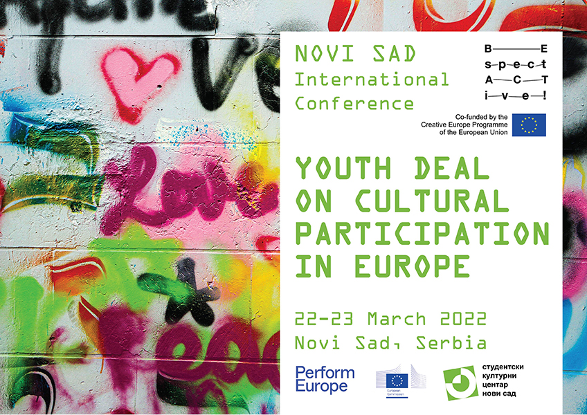 Međunarodna konferencija „Omladinski sporazum o kulturnoj participaciji u Evropi” u Novom Sadu